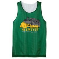 Heemeyer Welding Company Bulldozer Equipment Heavy Machinery Mesh Reversible Basketball Jersey Tank