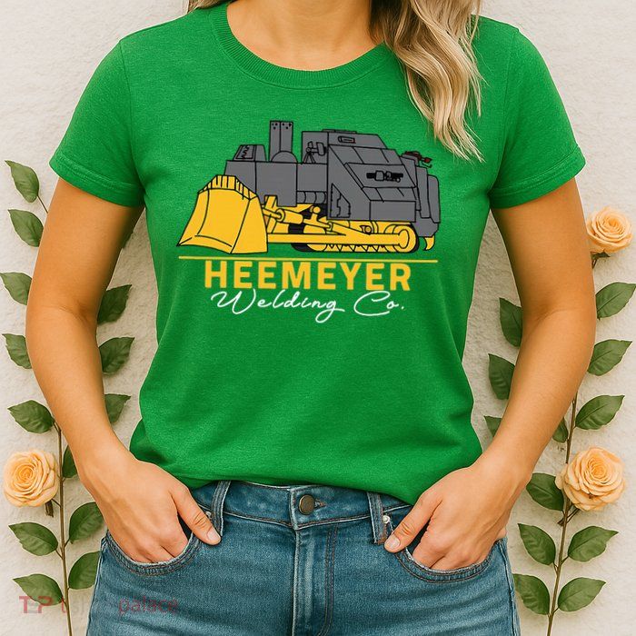 Heemeyer Welding Company Bulldozer Equipment Heavy Machinery Womens T-Shirt