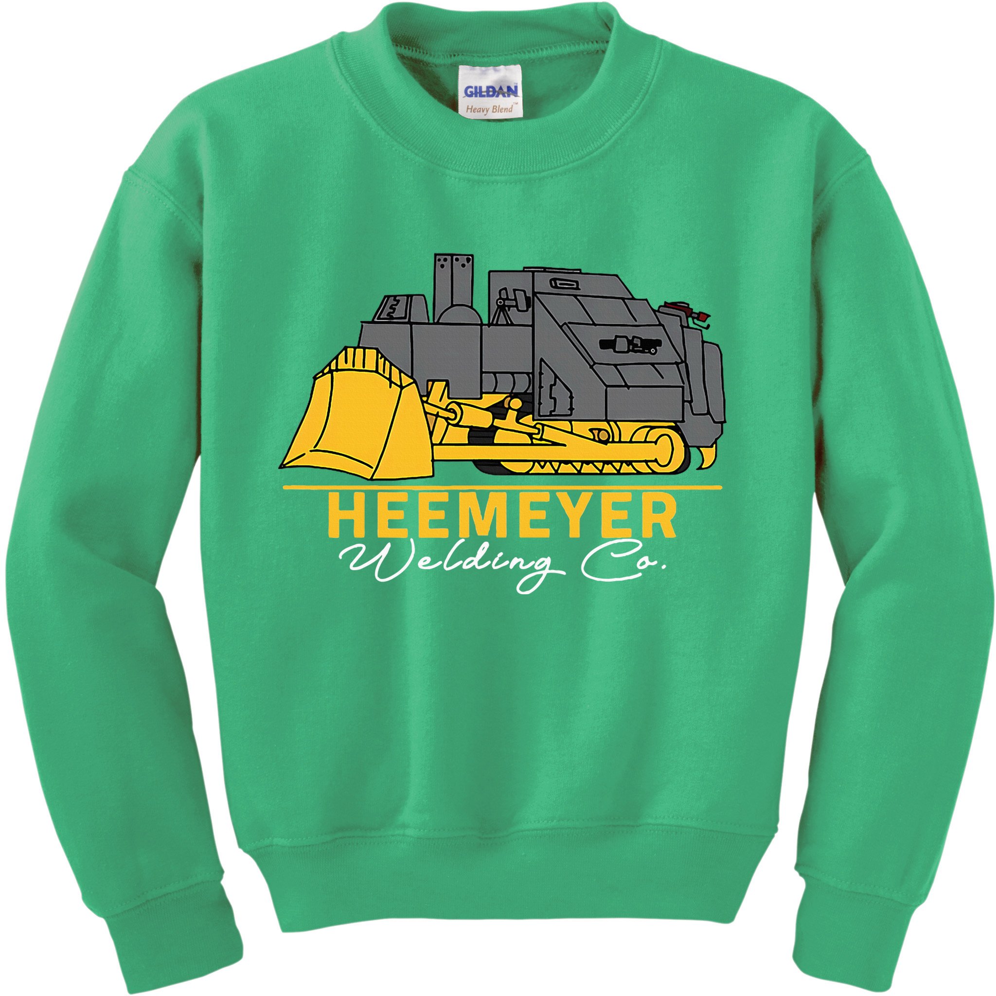 Heemeyer Welding Company Bulldozer Equipment Heavy Machinery Kids Sweatshirt