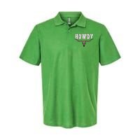 Howdy Western Country Southern Softstyle Adult Sport Polo