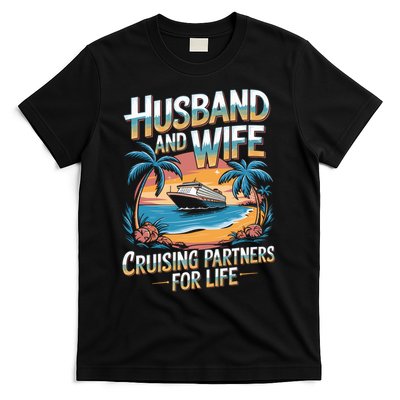Husband Wife Cruising Partners Gift T-Shirt