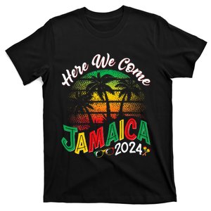 Here We Come Jamaica 2024 Trip Family Summer Vacation T-Shirt