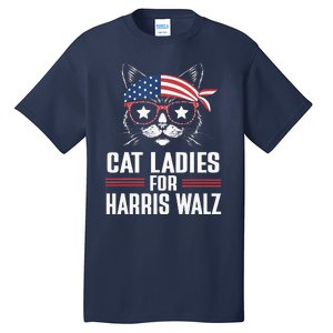 Harris Waltz Cat 2024 President Tall T-Shirt