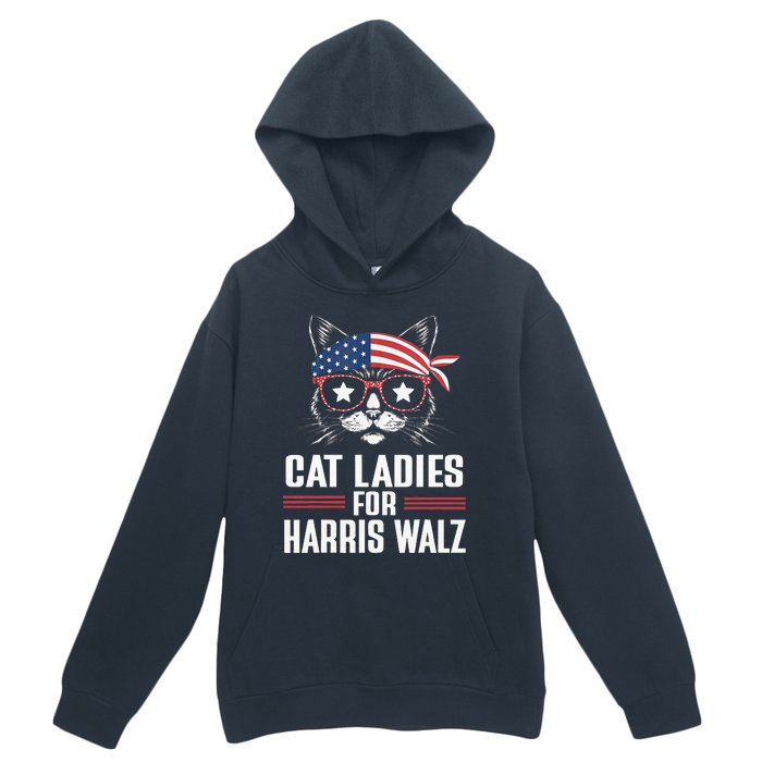 Harris Waltz Cat 2024 President Urban Pullover Hoodie