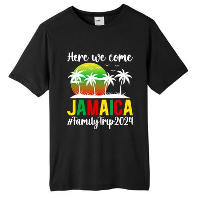 Here We Come Jamaica Family Trip 2024 Vacation Jamaica Tall Fusion ChromaSoft Performance T-Shirt