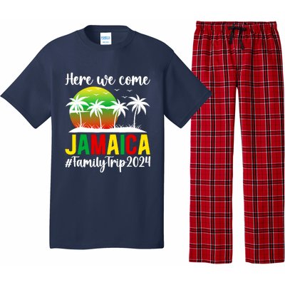 Here We Come Jamaica Family Trip 2024 Vacation Jamaica Pajama Set