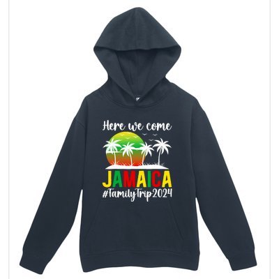 Here We Come Jamaica Family Trip 2024 Vacation Jamaica Urban Pullover Hoodie