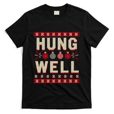 Hung Well Christmas Stocking RaunchyS Hung Well T-Shirt