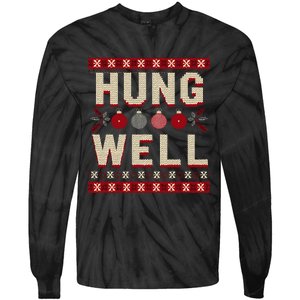 Hung Well Christmas Stocking RaunchyS Hung Well Tie-Dye Long Sleeve Shirt