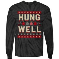 Hung Well Christmas Stocking RaunchyS Hung Well Tie-Dye Long Sleeve Shirt