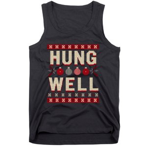 Hung Well Christmas Stocking RaunchyS Hung Well Tank Top