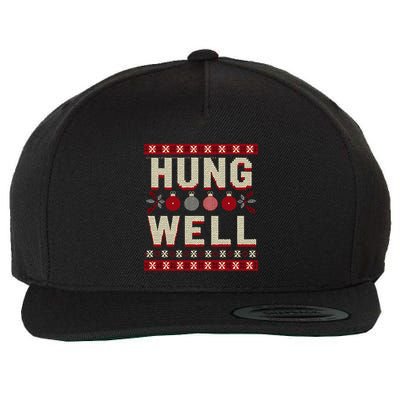 Hung Well Christmas Stocking RaunchyS Hung Well Wool Snapback Cap