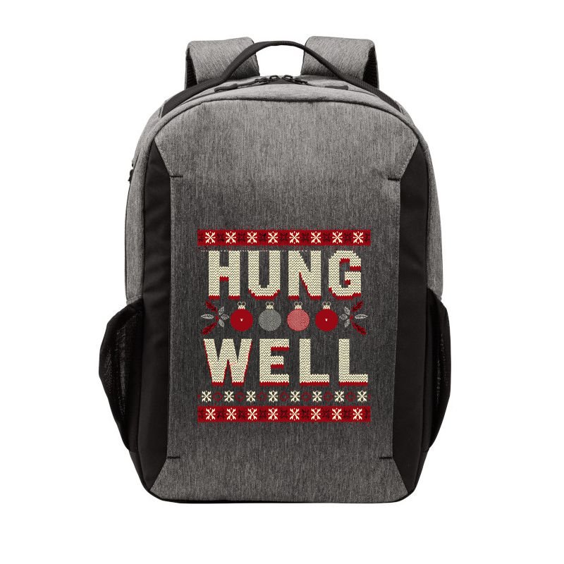 Hung Well Christmas Stocking RaunchyS Hung Well Vector Backpack