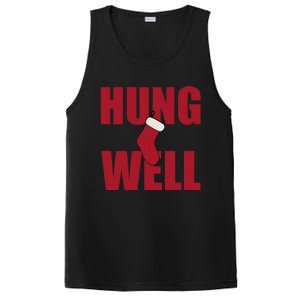 Hung Well Christmas Shock Xmas Present Winter Holiday PosiCharge Competitor Tank