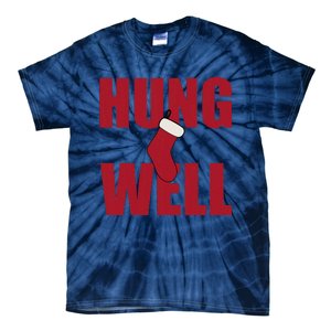 Hung Well Christmas Shock Xmas Present Winter Holiday Tie-Dye T-Shirt