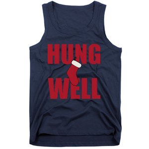 Hung Well Christmas Shock Xmas Present Winter Holiday Tank Top