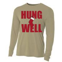 Hung Well Christmas Shock Xmas Present Winter Holiday Cooling Performance Long Sleeve Crew