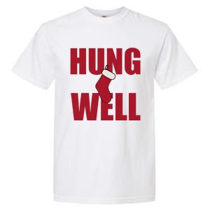 Hung Well Christmas Shock Xmas Present Winter Holiday Garment-Dyed Heavyweight T-Shirt