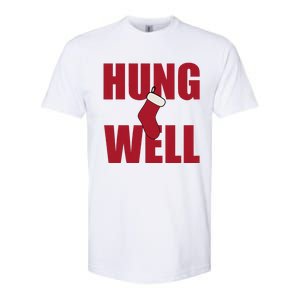 Hung Well Christmas Shock Xmas Present Winter Holiday Softstyle CVC T-Shirt