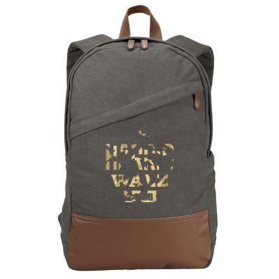 Harris Waltz Camo 2024 Cotton Canvas Backpack