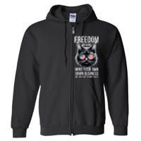 Harris Waltz Cat Lady Walz Mind Your Own Damn Business Full Zip Hoodie