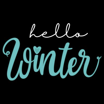Hello Winter Cute Holiday T-Shirt