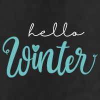 Hello Winter Cute Holiday 11oz C Handle Ceramic Mug