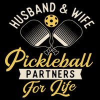 Husband & Wife Couple Pickleball Player Pickleballers Cooling Performance Long Sleeve Crew