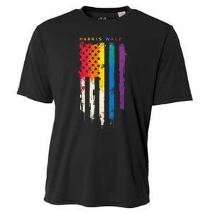 Harris Walz Colorful Streak Cooling Performance Crew T-Shirt