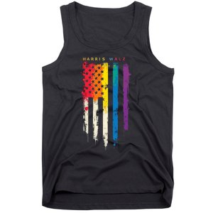 Harris Walz Colorful Streak Tank Top