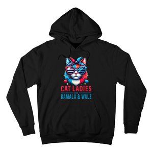 Harris Waltz Cat Lady Harris Waltz 2024 Kamala Harris Coach Hoodie