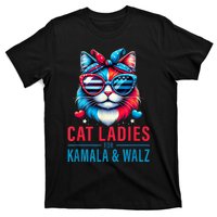 Harris Waltz Cat Lady Harris Waltz 2024 Kamala Harris Coach T-Shirt