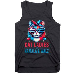 Harris Waltz Cat Lady Harris Waltz 2024 Kamala Harris Coach Tank Top