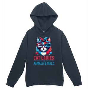 Harris Waltz Cat Lady Harris Waltz 2024 Kamala Harris Coach Urban Pullover Hoodie