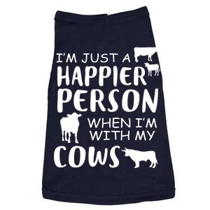 Happy With Cows Doggie Tank