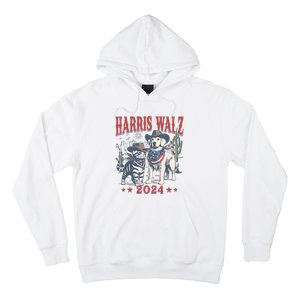 Harris Walz Cowboy This Childless Cat Dog Lady Kamala Hoodie