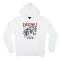 Harris Walz Cowboy This Childless Cat Dog Lady Kamala Hoodie