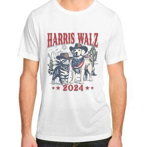 Harris Walz Cowboy This Childless Cat Dog Lady Kamala Adult ChromaSoft Performance T-Shirt