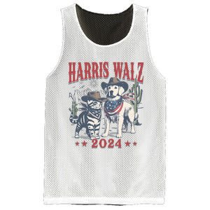 Harris Walz Cowboy This Childless Cat Dog Lady Kamala Mesh Reversible Basketball Jersey Tank