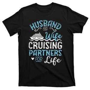 Husband & Wife Cruising Partners For Life Cruise Ship T-Shirt