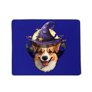 Halloween Witch Corgi Gift Mousepad