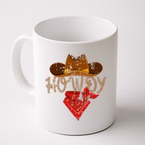 Howdy Western Cowboy Classic Fit Black PolyCotton Coffee Mug