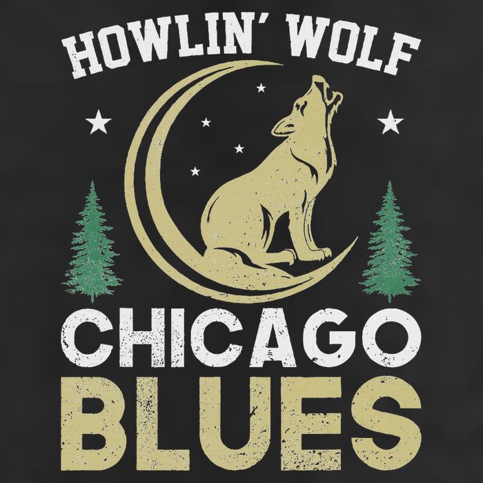 Howlin Wolf Chicago Blues Adult Drive Performance Visor