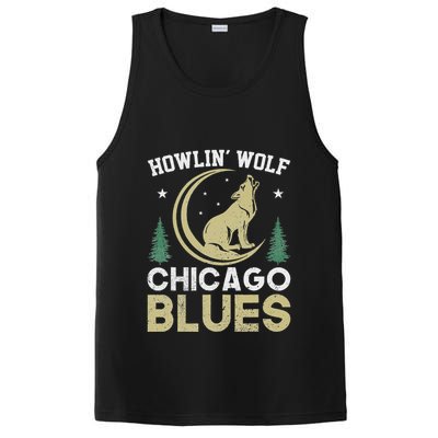 Howlin Wolf Chicago Blues PosiCharge Competitor Tank