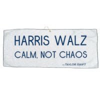 Harris Walz Calm Not Chaos Large Microfiber Waffle Golf Towel