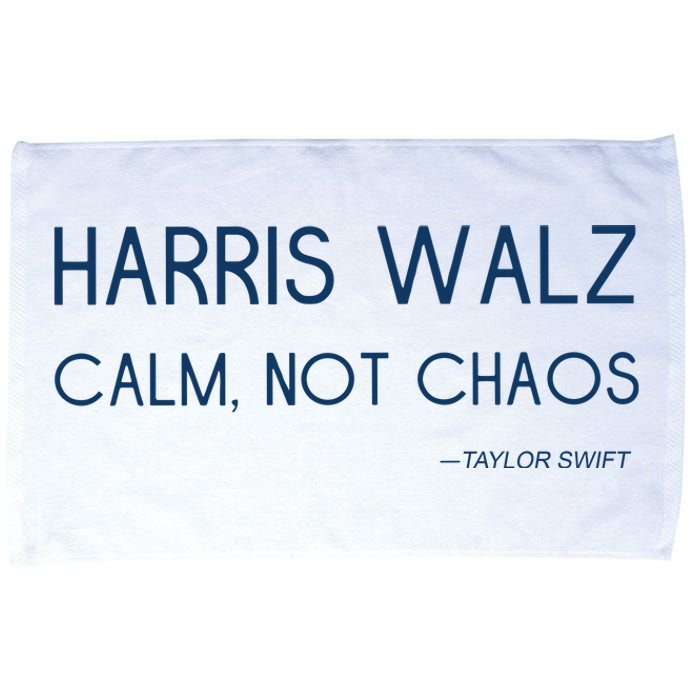 Harris Walz Calm Not Chaos Microfiber Hand Towel