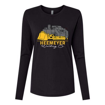 Heemeyer Welding Company Bulldozer Equipment Womens Cotton Relaxed Long Sleeve T-Shirt