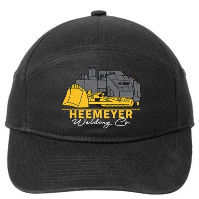Heemeyer Welding Company Bulldozer Equipment 7-Panel Snapback Hat