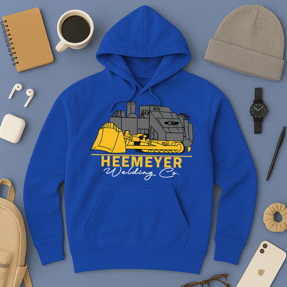 Heemeyer Welding Company Bulldozer Equipment Hoodie