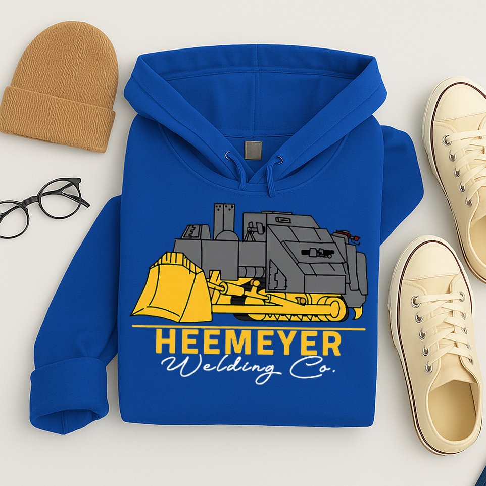 Heemeyer Welding Company Bulldozer Equipment Hoodie